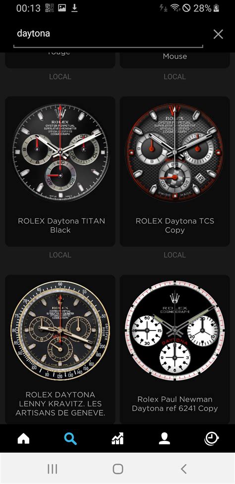 xda rolex watch face|rolex watch face names.